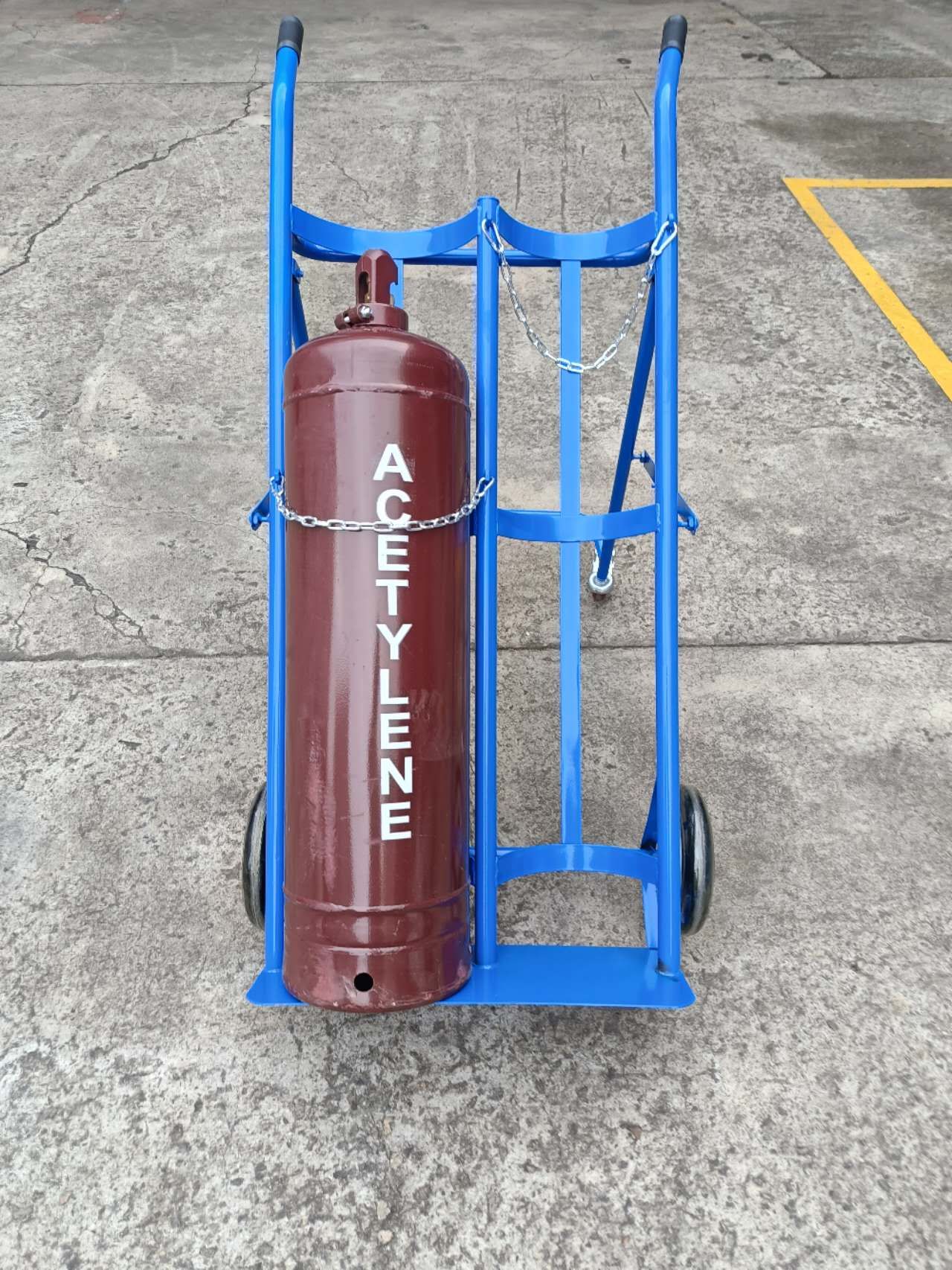 Single & Double Gas / Oxygen Cylinder Trolley