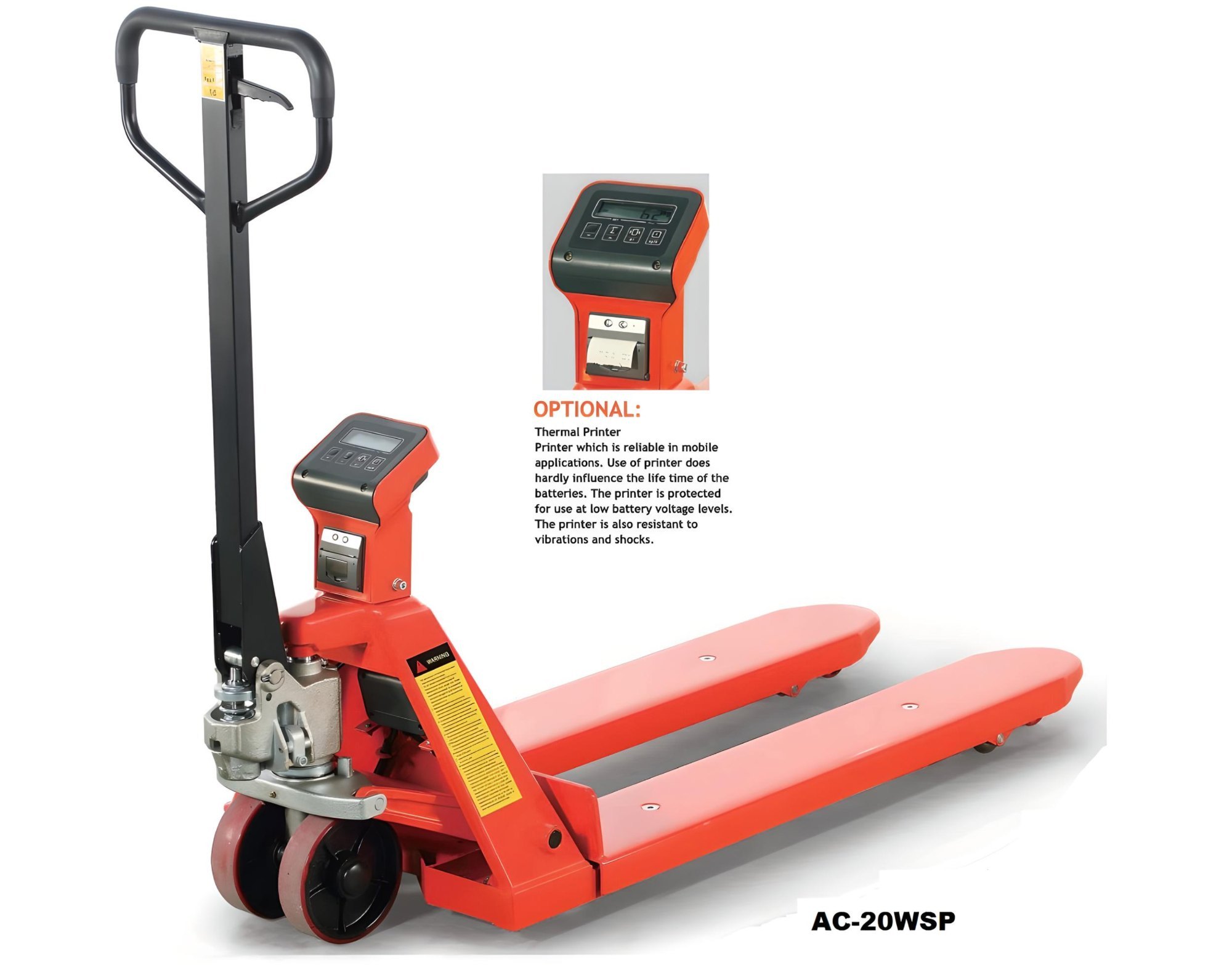 Weighing Scale & Printing Pallet Truck